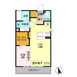 モリ ロワイヤル ２ｎｄの物件間取画像